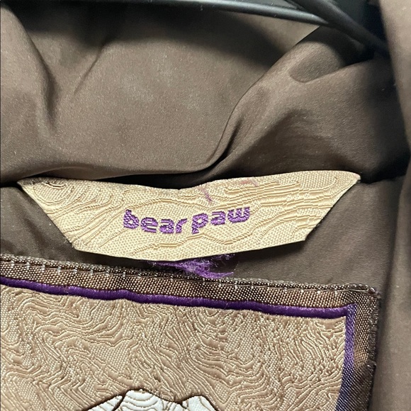 Aritzia - TNA - Bear Paw Classic Cropped Puffer Jacket Dark Brown S - Picture 4 of 12